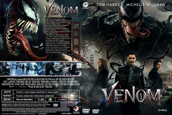 &quot;Venom&quot; Podgląd okładki filmu Okładki DVD CoverVil
