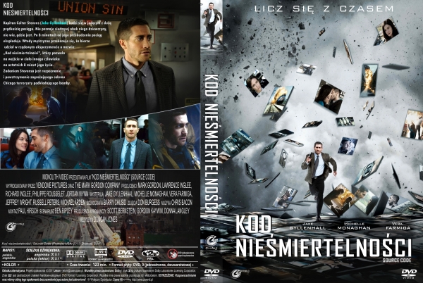 Kod Niemiertelnoci" / "Source Code" - Podgld okadki filmu - Okadki DVD  CoverVil
