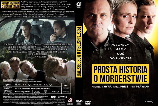 "Prosta Historia o Morderstwie " - Podgląd okładki filmu - Okładki DVD